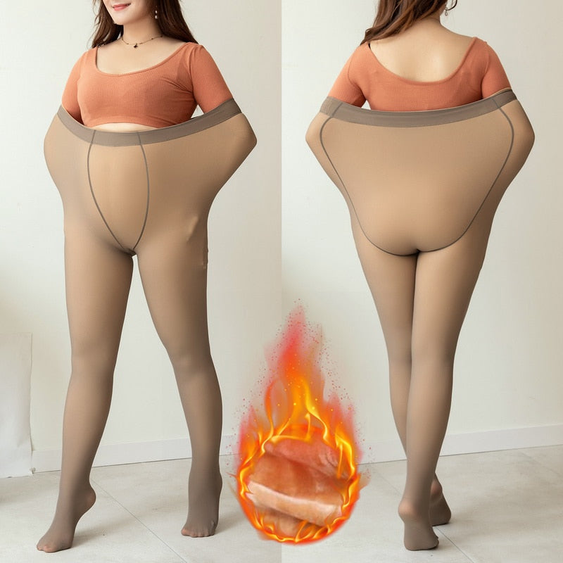 Strumpfhose Winter XL Größe