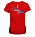 Rückseite Heimatsee Bodensee T Shirt Damen