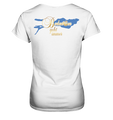 Bodensee Rückseite Schwan Gold T Shirt Damen