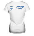 Bodensee Rückseite T Shirt Damen