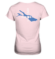 Rückseite Heimatsee Bodensee T Shirt Damen
