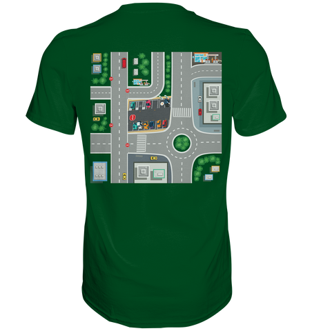 2 in 1 Irondad und Straße - Premium Shirt