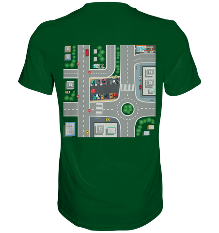 massage strasse rücken - Premium Shirt