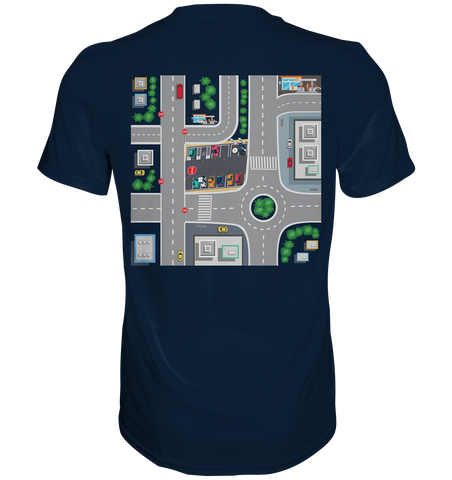 2 in 1 Irondad und Straße - Premium Shirt