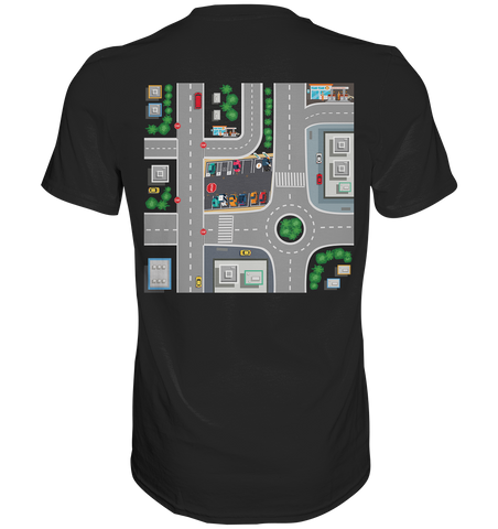 2 in 1 Irondad und Straße - Premium Shirt