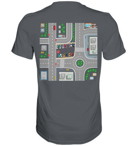 2 in 1 Irondad und Straße - Premium Shirt