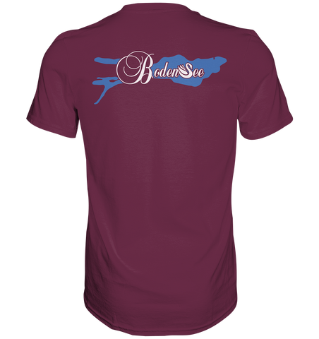 bodensee schwan mann tshirt - Premium Shirt