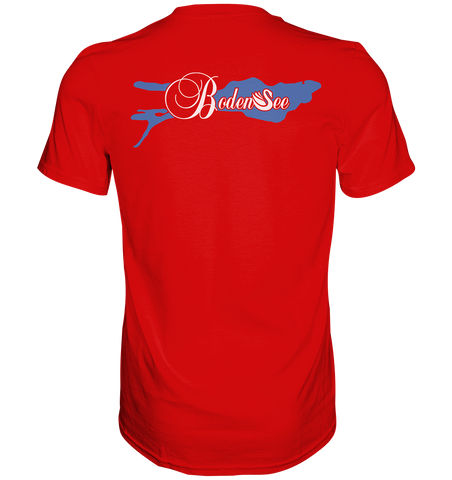 bodensee schwan mann tshirt - Premium Shirt