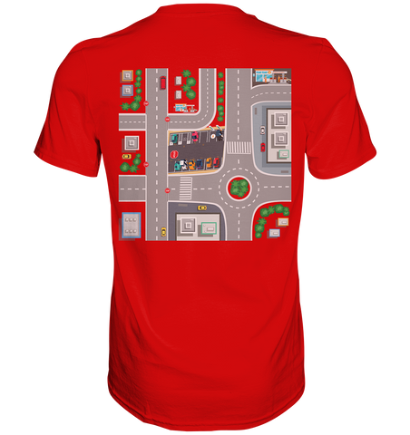 2 in 1 Irondad und Straße - Premium Shirt