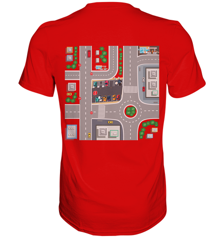 massage strasse rücken - Premium Shirt