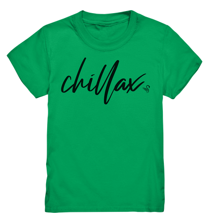 chillax Kinder T-Shirt gelb