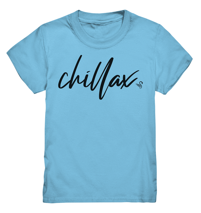 chillax Kinder T-Shirt gelb