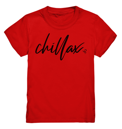 chillax Kinder T-Shirt gelb