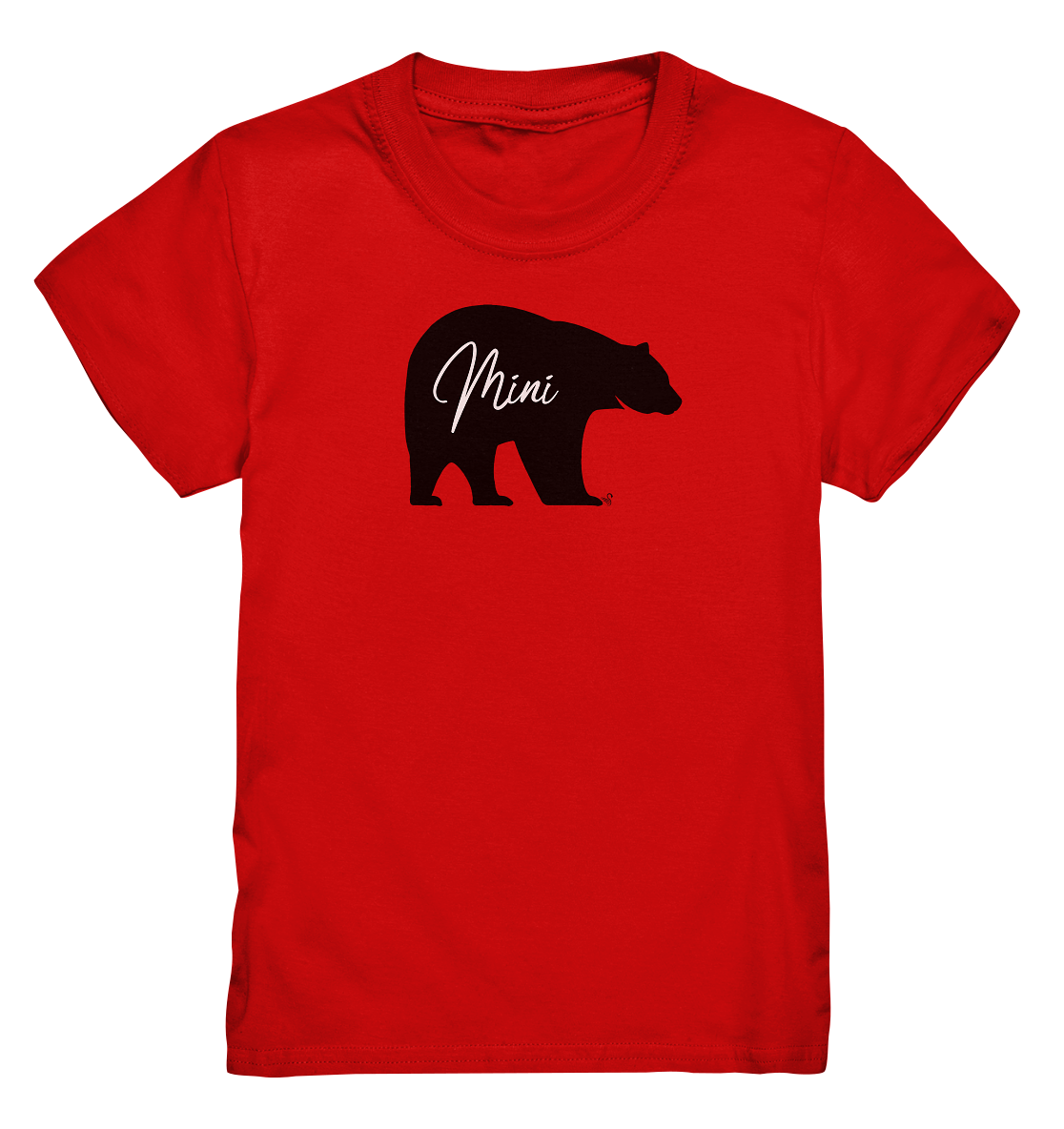 mini bear black - Kids Premium Shirt