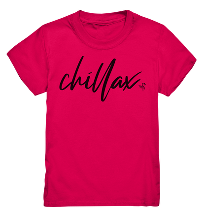 chillax Kinder T-Shirt gelb