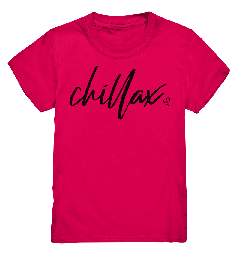 chillax Kinder T-Shirt gelb