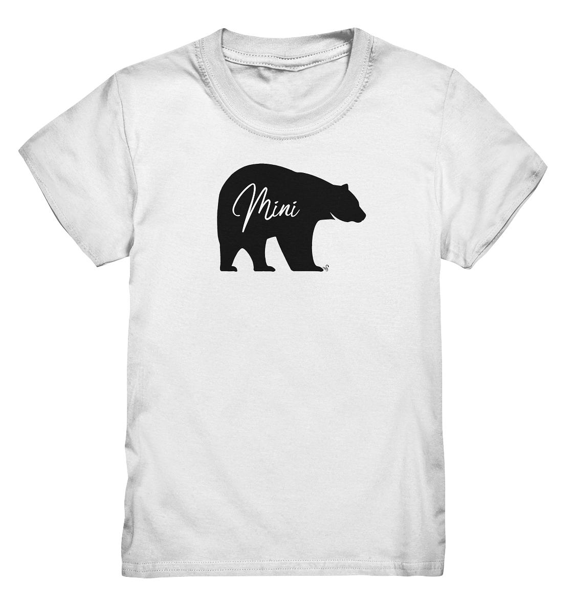 mini bear black - Kids Premium Shirt