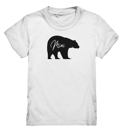 mini bear black - Kids Premium Shirt