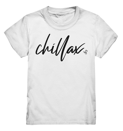 chillax Kinder T-Shirt gelb