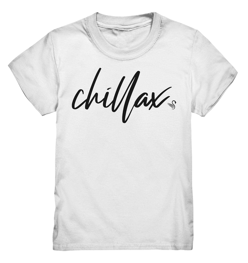 chillax Kinder T-Shirt gelb