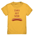 Wurst zweiseitig  - Kinder T-Shirt
