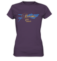 Vorne Schwan Gold T-Shirt Damen