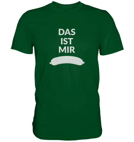 wurst  GRAU - Premium Shirt