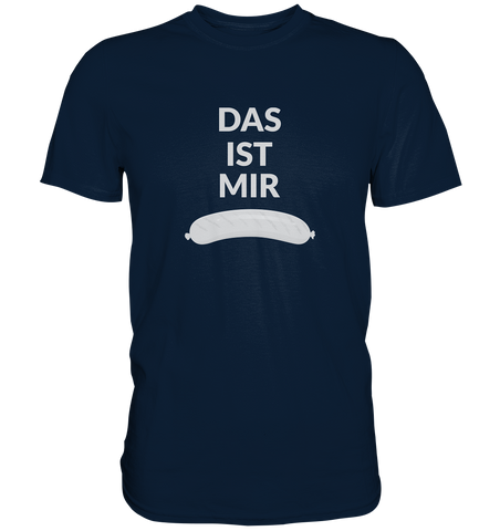 wurst  GRAU - Premium Shirt