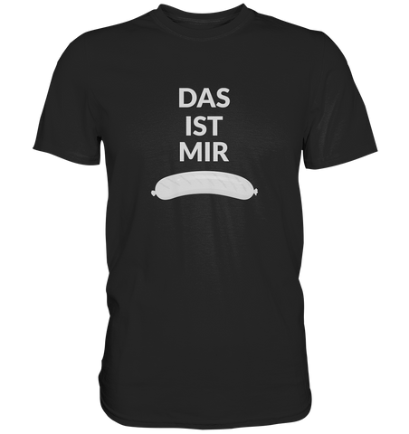 wurst  GRAU - Premium Shirt