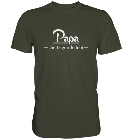 Papa die Legende - Premium Shirt