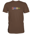 Papa Wanted T Shirt Herren