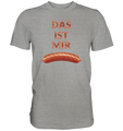 Wurst zweiseitig  - Herren T- Shirt