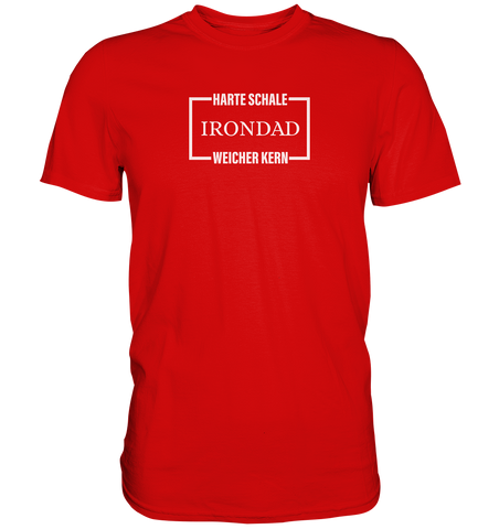 2 in 1 Irondad und Straße - Premium Shirt