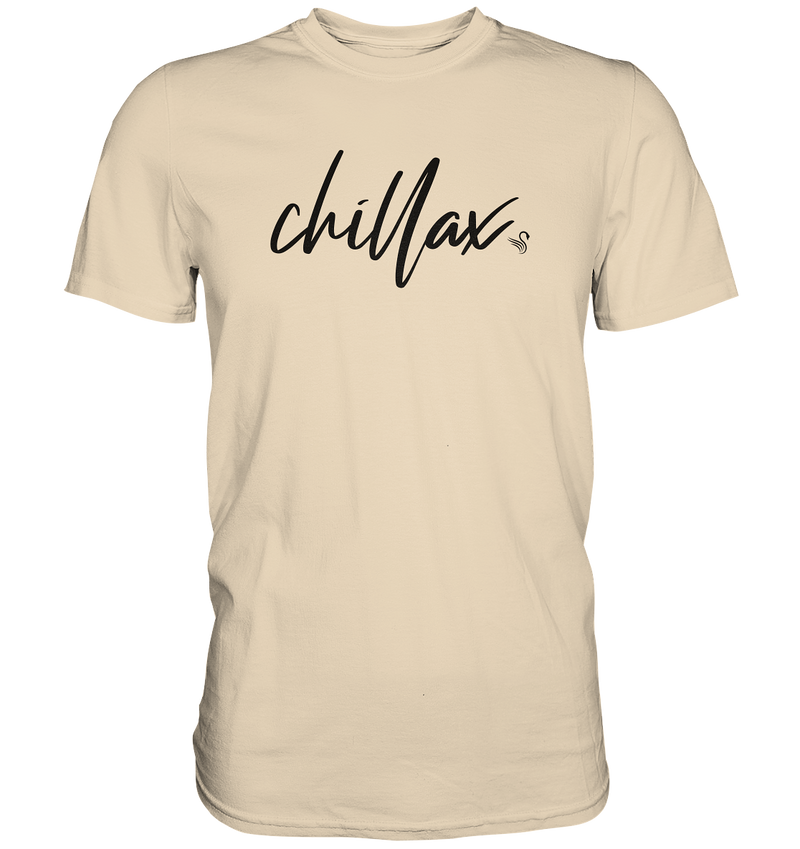 chillax yellow T-shirt for men