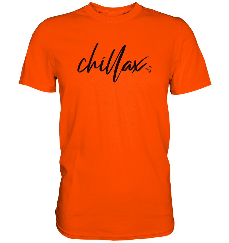 chillax yellow T-shirt for men